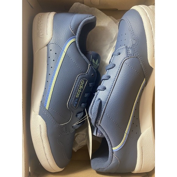 ADIDAS Continental 80 Woman Size 7.5 Blue Sneakers Fashion Casual Athletic NEW - Picture 7 of 7
